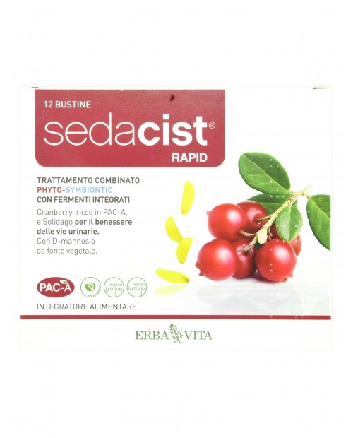 SEDACIST RAPID 6 + 6 Bustine Erba Vita